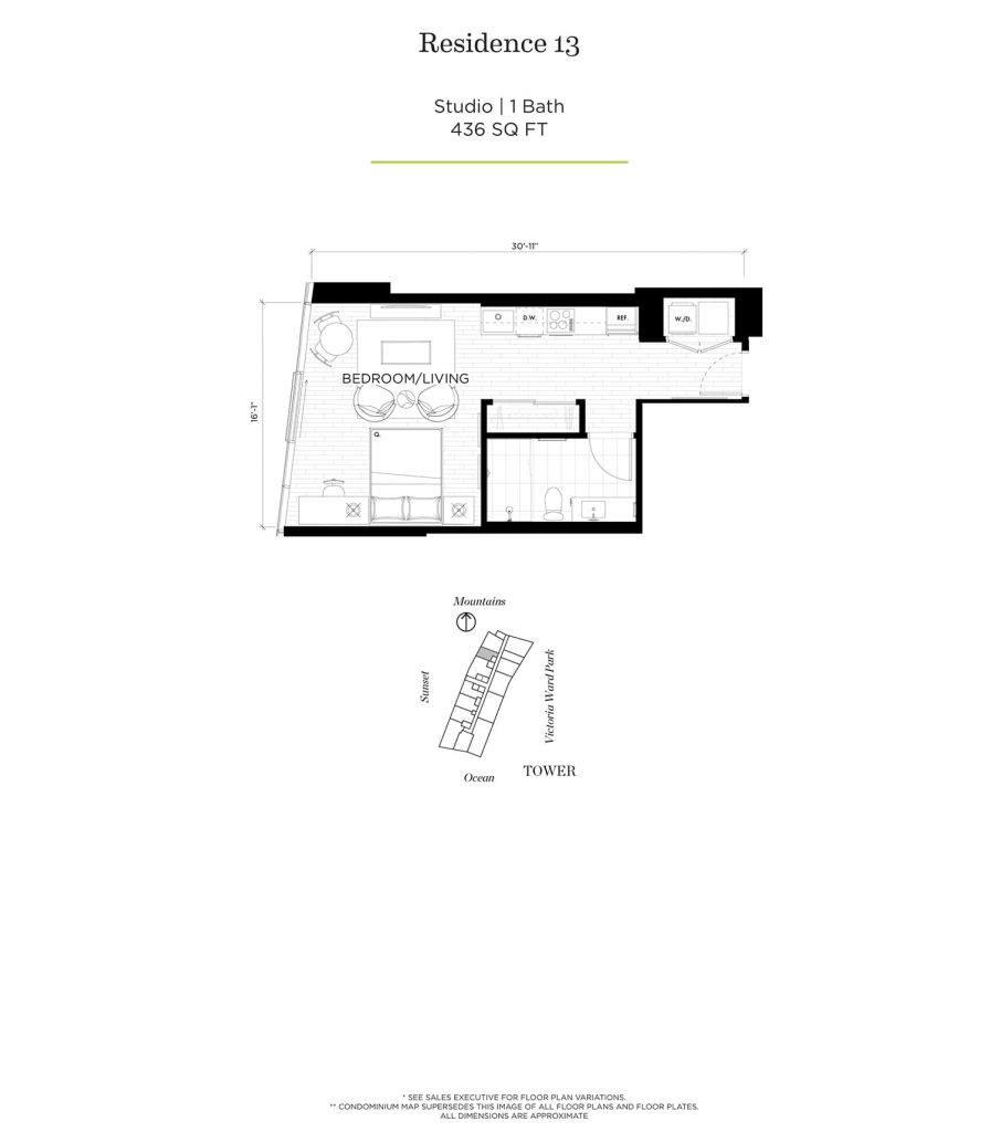 The Park Ward Village Floor Map