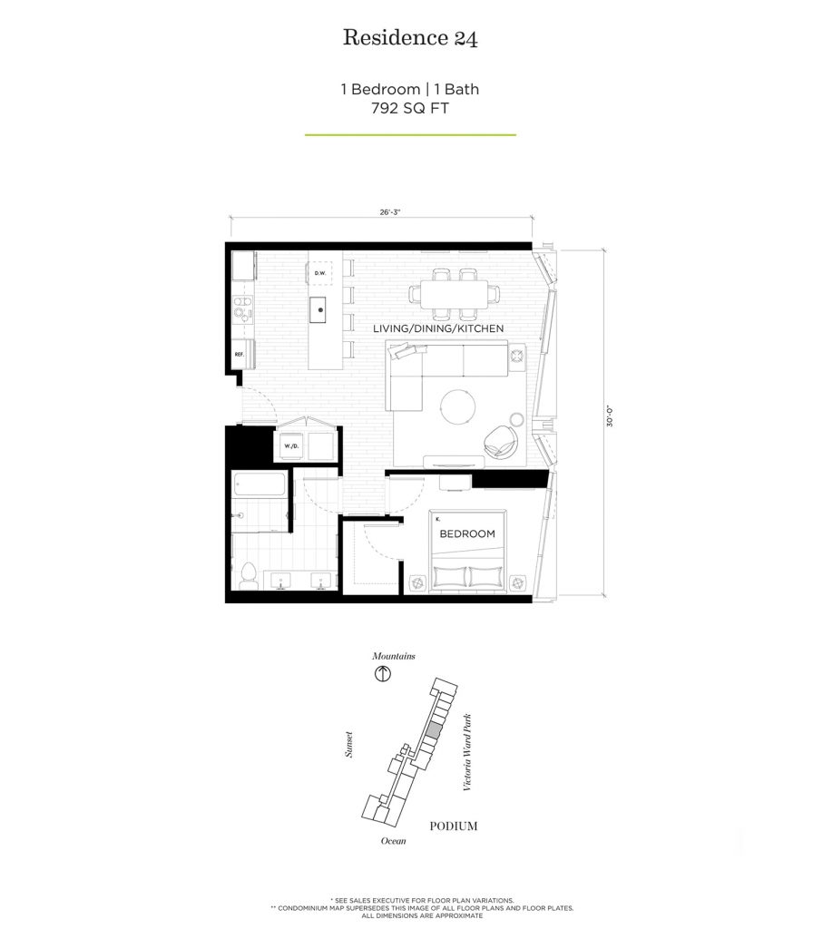 The Park Ward Village Floor Map