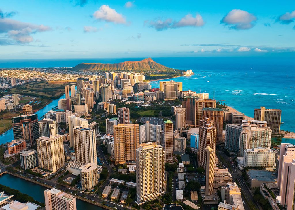 Diamond Head and Honolulu, Oahu, Hawaii Real Estate